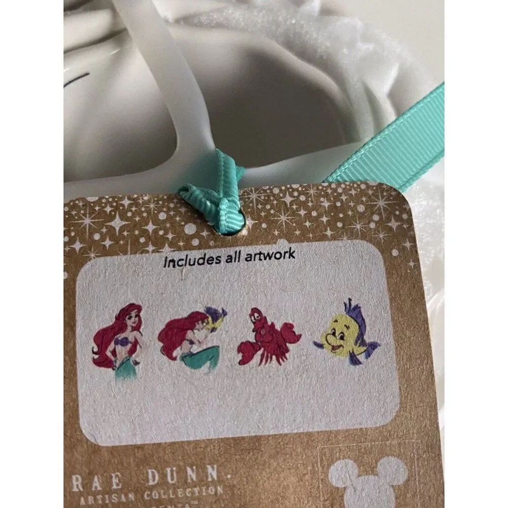 Rae Dunn Disney Princess Little Mermaid Shell‎ Shaped Measuring Cups 4 Designs